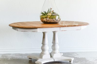 Oval Farmhouse Table