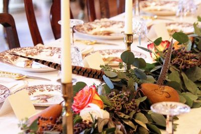 Thanksgiving Day Table